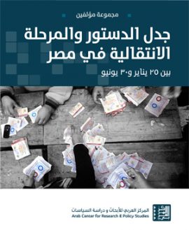 جدل الدستور والمرحلة الانتقالية في مصر ؛ بين 25 يناير و30 يونيو